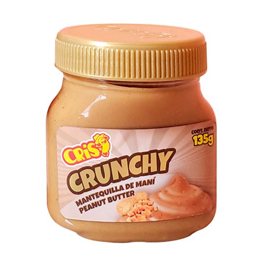 Cris Mantequilla De Mani Crunchy 135G