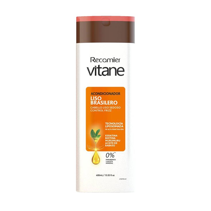 Vitane Acondicionador Liso Brasilero 400 Ml