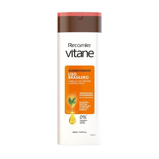 Vitane Acondicionador Liso Brasilero 400 Ml