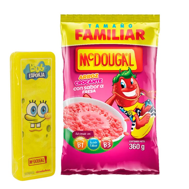 Mcdougal Cereal Fresa Gratis Cartuchera 360G