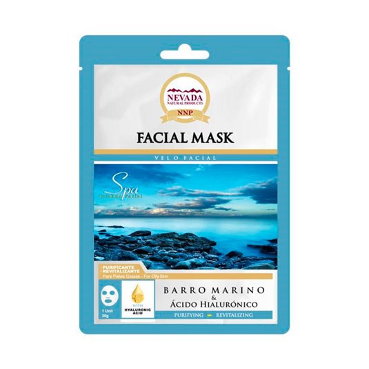 Nevada Facial Mask Barro Marino+Ac Hialurónico 30G