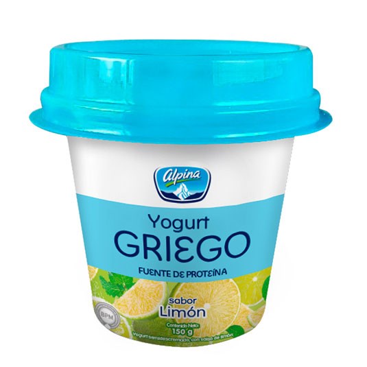 Alpina Yogurt Griego Limon 150 Gr