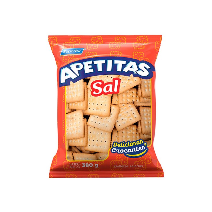 Apetitas Galletas De Sal 380 G