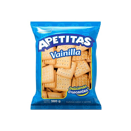 Apetitas Galleta Sabor A Vainilla 380 Gr.