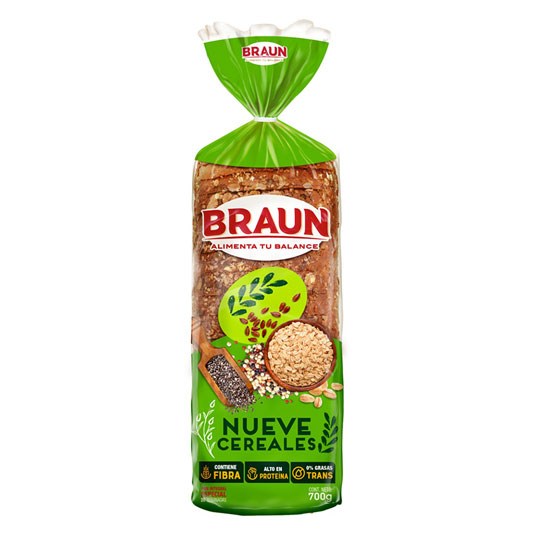 Braun Molde 9 Cereales 700Gr