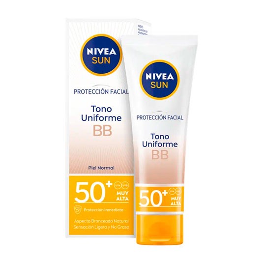 Nivea Sun Crema Facial Tono Uniforme Spf50 50Ml