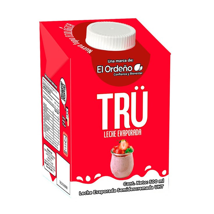 Tru Leche Evaporada 500Ml 