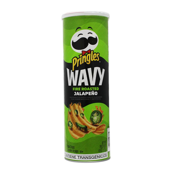 Pringles Wavy Jalapenos Asados 137G