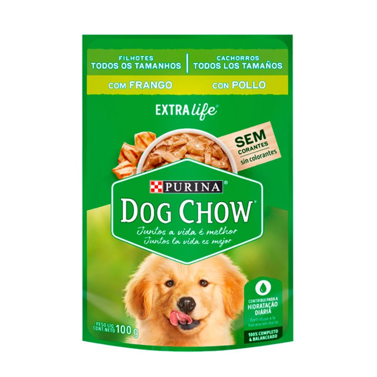Dog Chow Adultos Minis Y Pequeños Con Pollo 100Gr