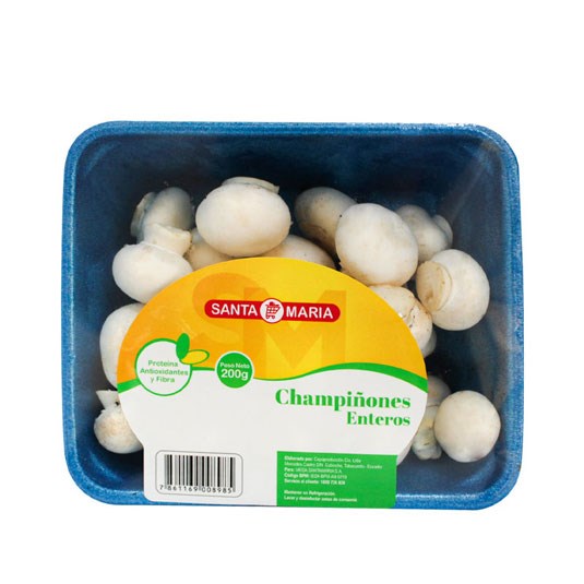 Santa Maria Champiñones Enteros 200G