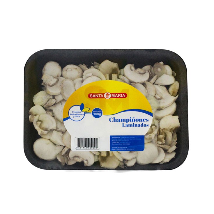 Santa Maria Champiñones Laminados 100G