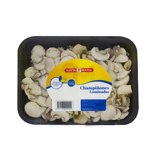 Santa Maria Champiñones Laminados 100G