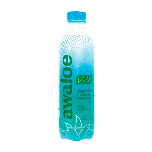 Awaloe Bebida De Aloe Vera Sabor Uva 350Ml