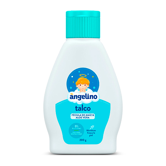 Angelino Talco Fecula Y Aloe Vera 200Gr