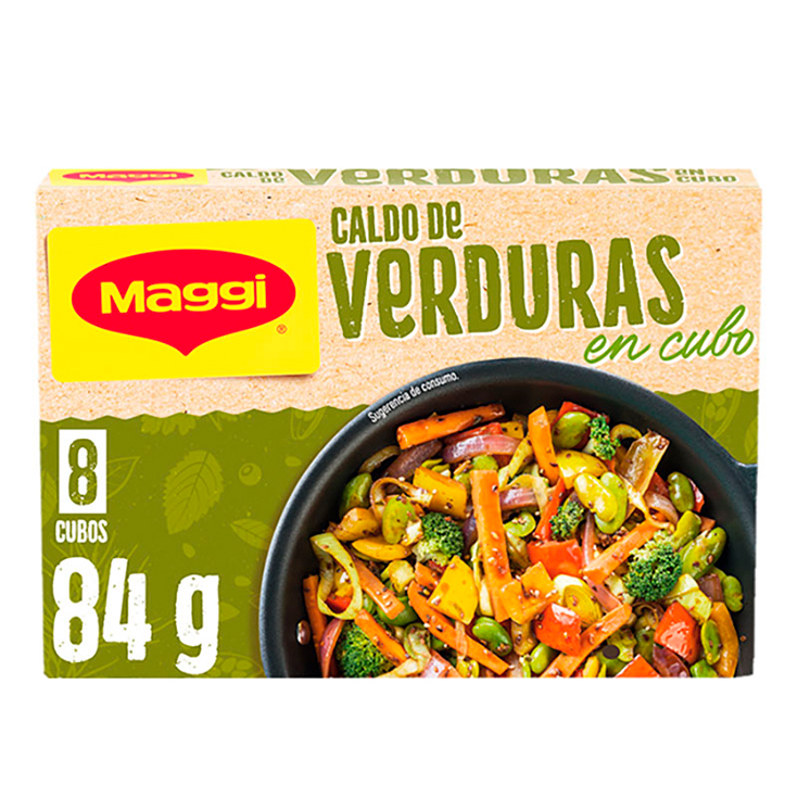 Maggi Caldo De Verduras 84Gr X 14 Un.