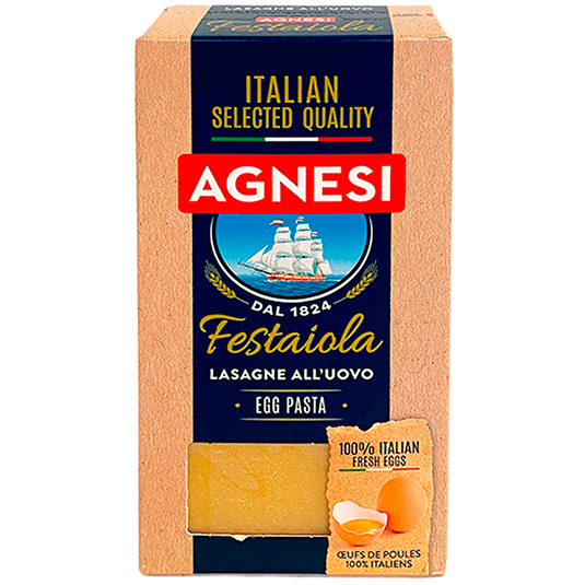 Agnesi Festaiola Lasagne All Uovo 500Gr