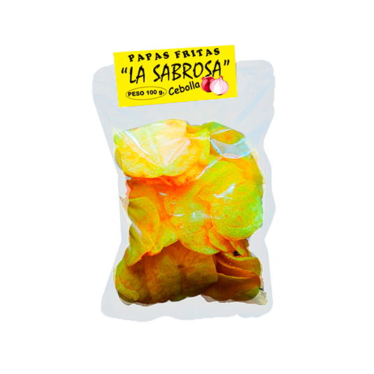 La Sabrosa Papas Sabor A Cebolla 100G