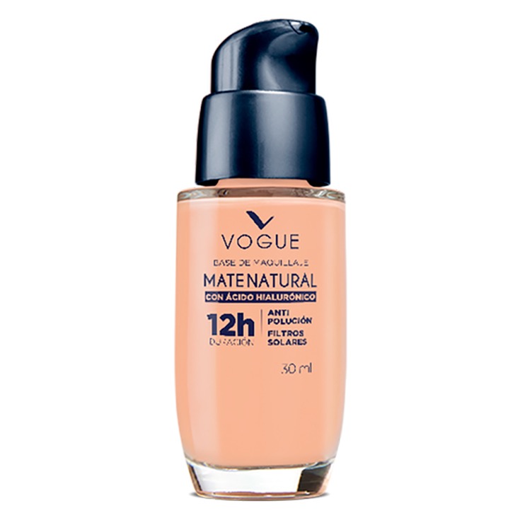 Base Natural Con Acido Hialuronico Trigo Vogue 30ML