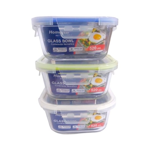 Envase De Vidrio 520Ml
