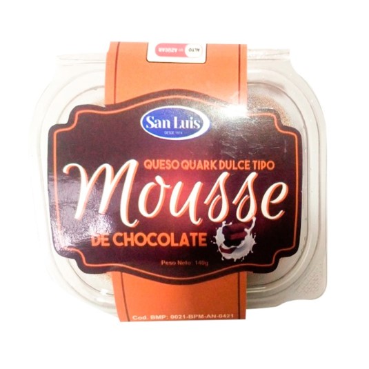 San Luis Mousse Chocolate 140Gr