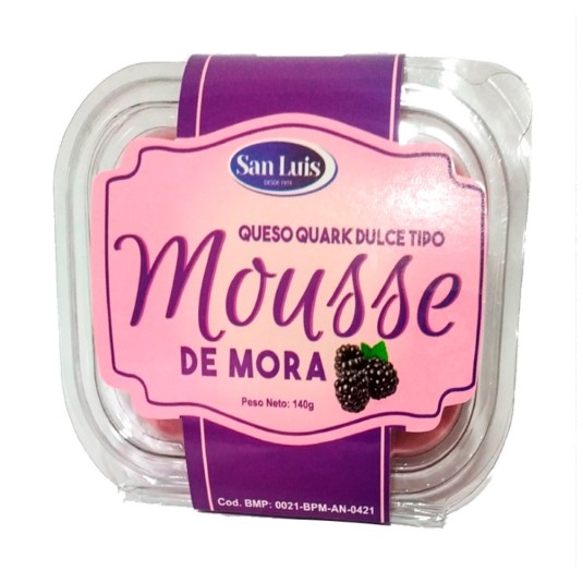 San Luis Mousse Mora 140 Gr