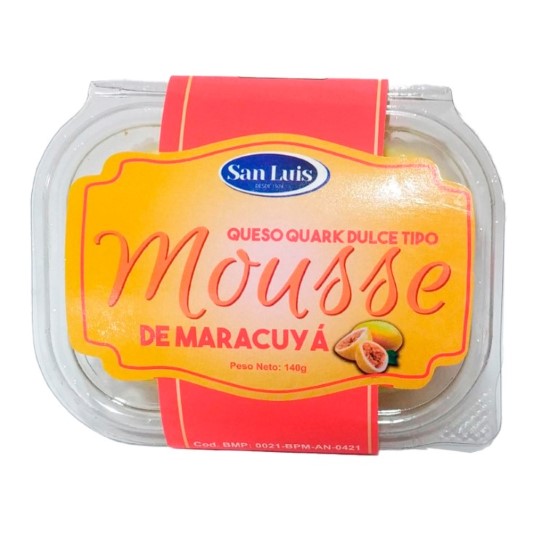 San Luis Mousse Maracuya 140 Gr