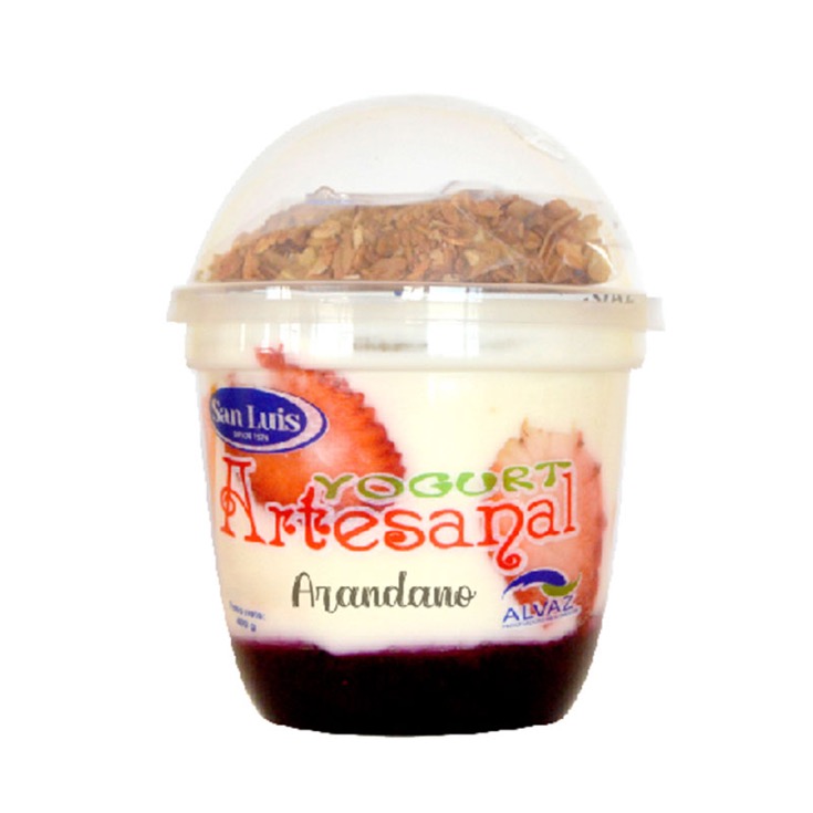 San Luis Yogurt Sabor Fresa Arandano Con Granola 3