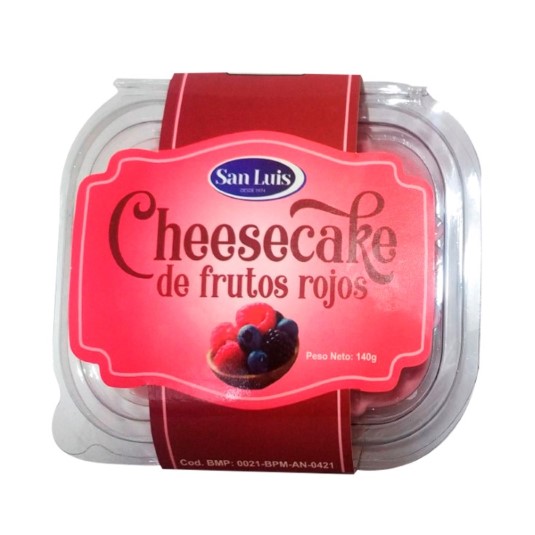 San Luis Cheesecake De Frutos Rojos 140 Gr