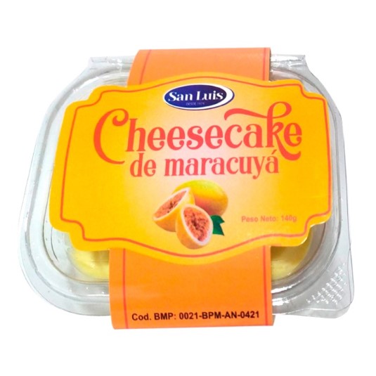 San Luis Cheesecake De Maracuya 140 Gr
