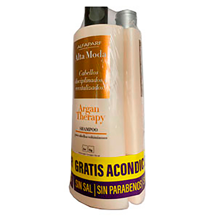 Alfaparf 2 Shampoo + Ac Argan Therapy 900Ml