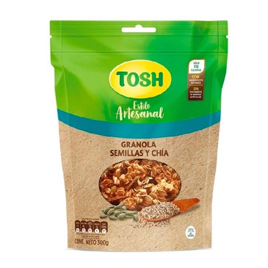 Granola Avena y Chia Tosh 300Gr