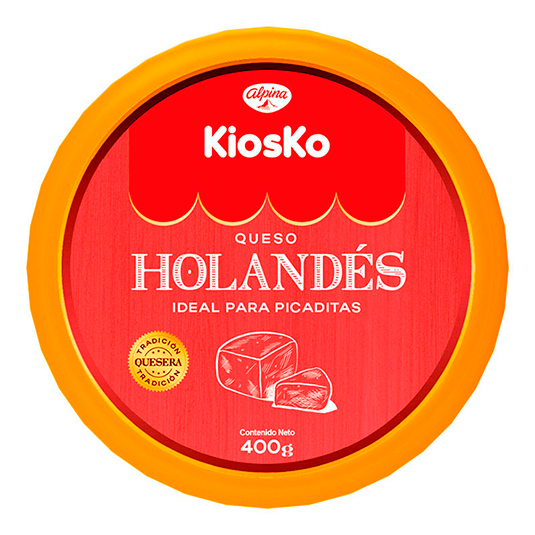 Queso Holandes Alpina 400Gr