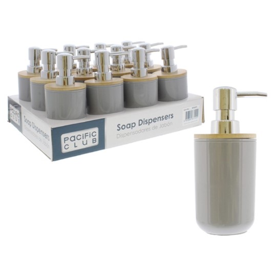 Dispensador Gris De Jabon Liquido