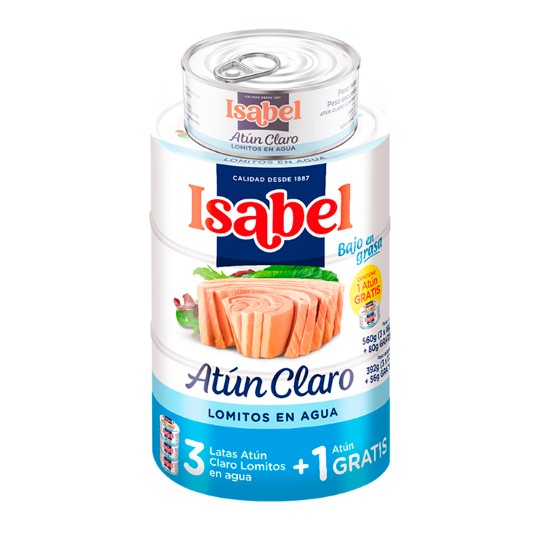 Atun Agua 160 Gr+ 1 Atun Gratis 80Gr