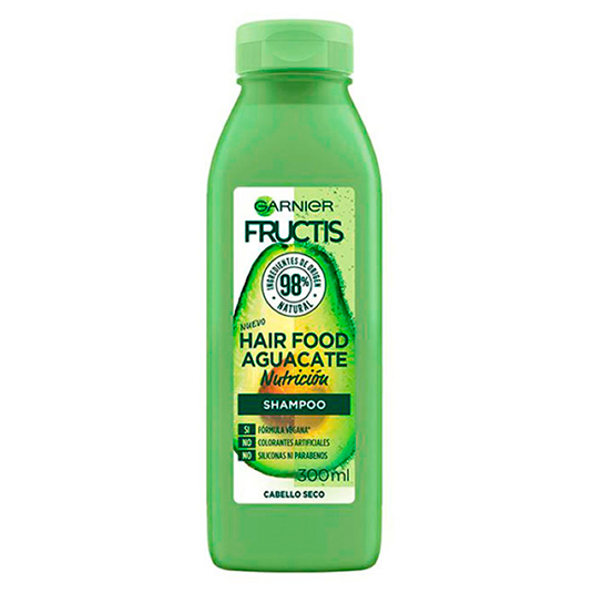 Shampoo Fructis Nutricion Garnier Aguacate 300Ml