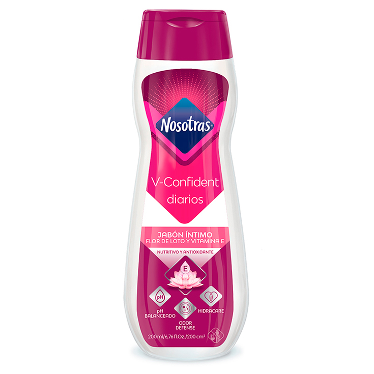 Jabon Intimo Nosotras V-Confident 200Ml