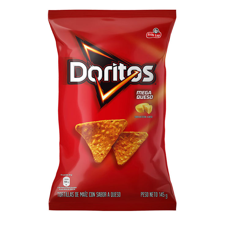 Doritos Mega Queso 145G Doritos Mega Queso 145G