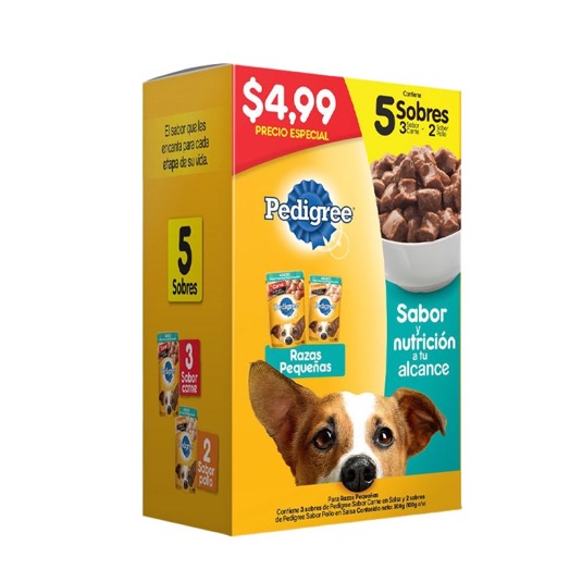 Alimento Perro Adulto Rp Pedigree Humedo 100Gr