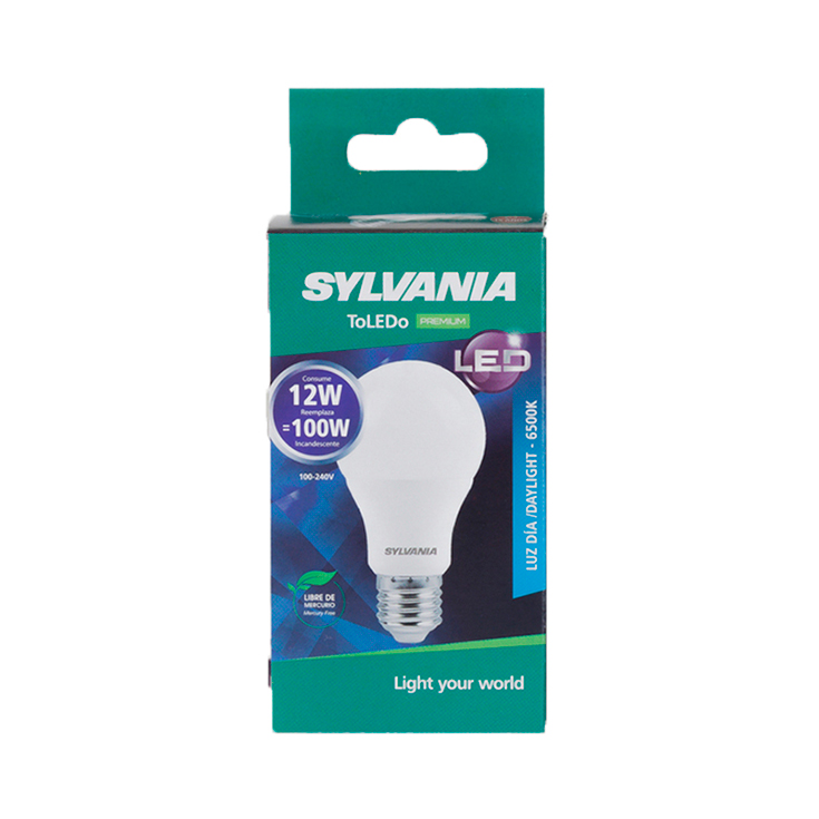 Focos Led Luz Dia Sylvania 12W