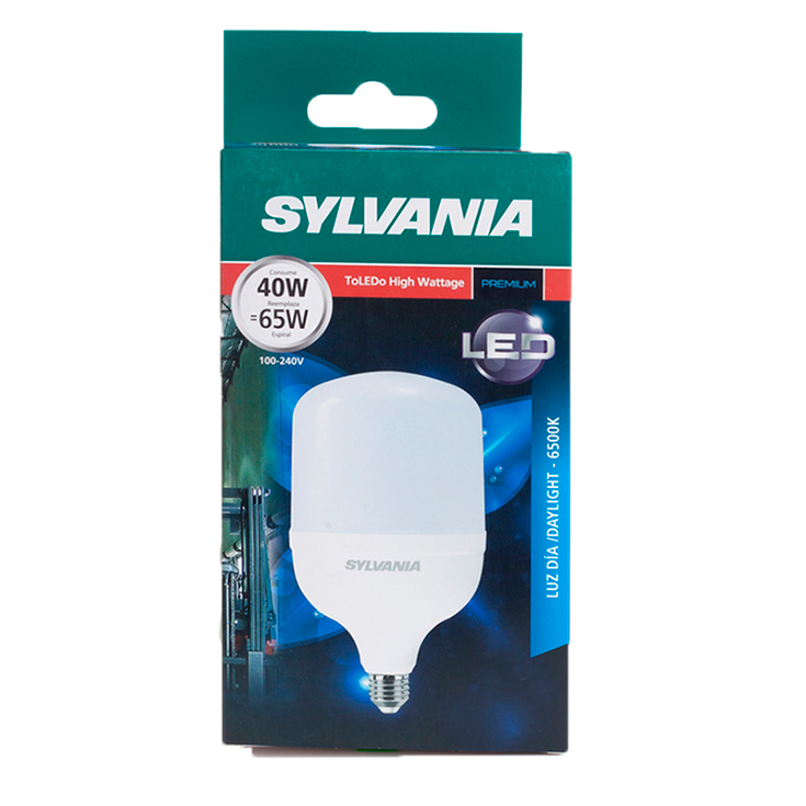 Focos Led Alta Potencia Sylvania 40W 