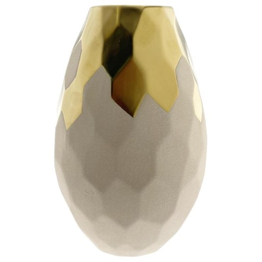 Florero Bl Drdo 100%Ceramica 17X17X26Cm