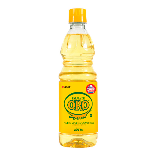 Aceite Popular Palma De Oro Botella 390Ml.