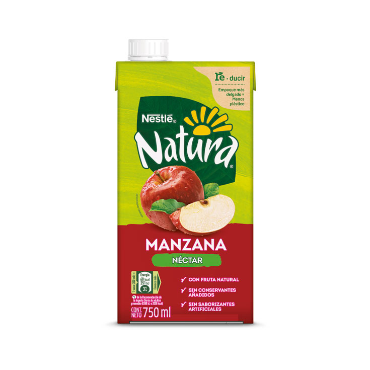 Nectar Natura Sabor Manzana 750Ml