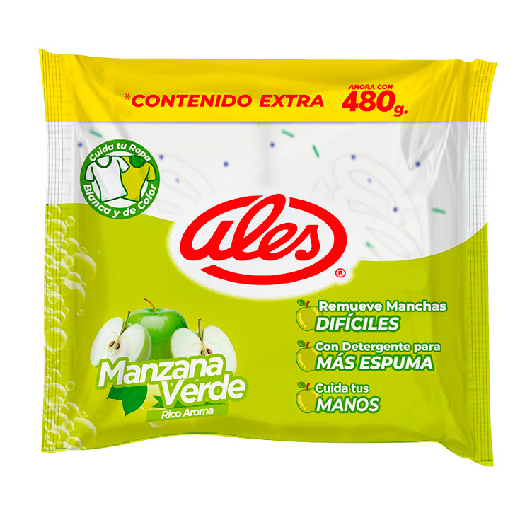 Jabon Lanzana verde Ales 240gr