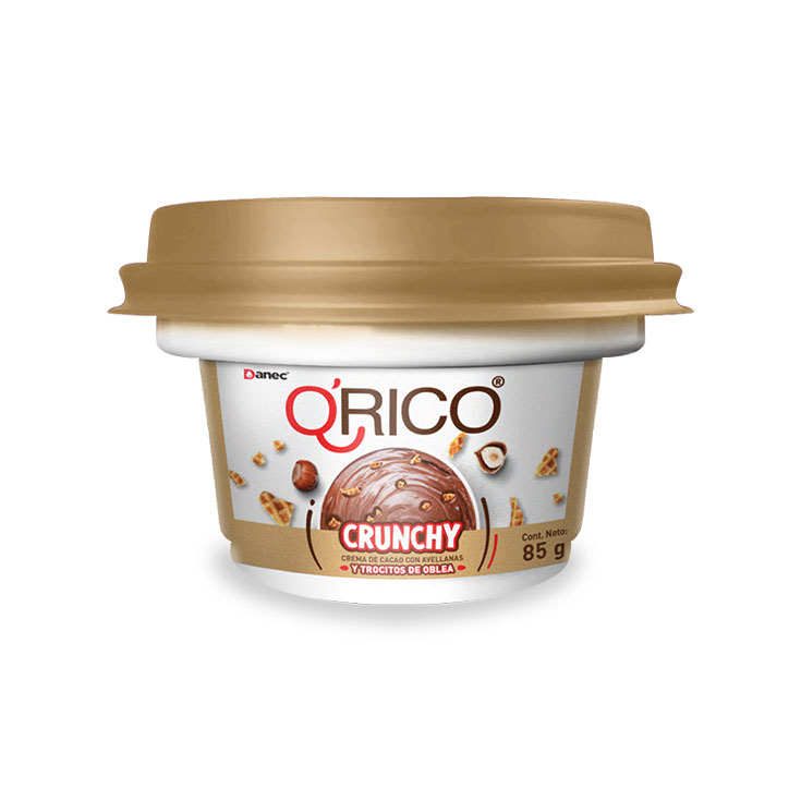 Crema De Cacao Crunchy Con Avellanas Y Obleas 85Gr.