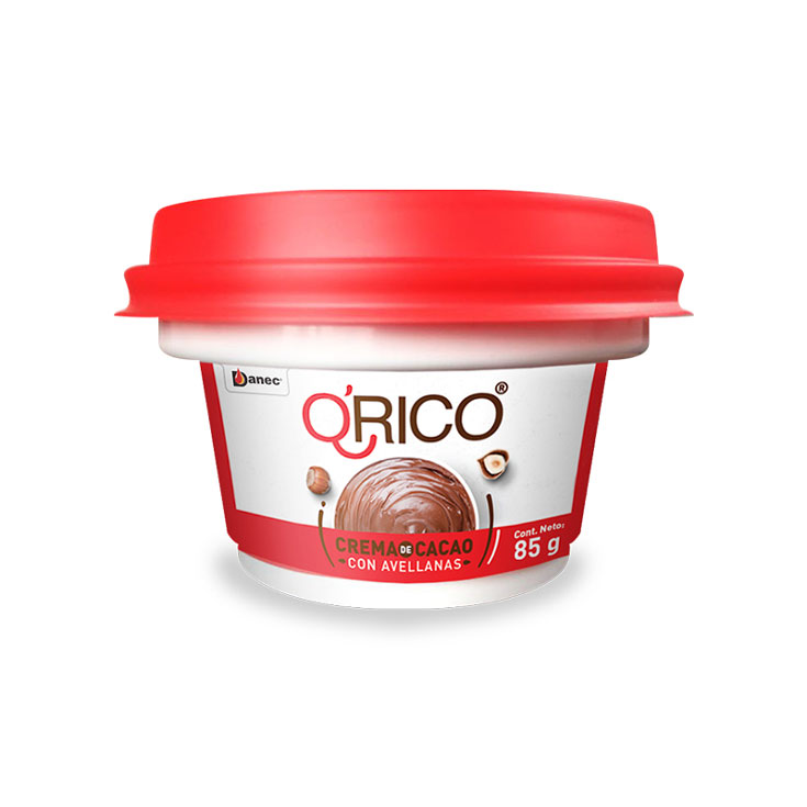 Crema de cacao con avellanas 85gr.