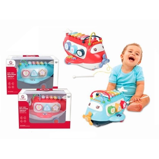 Avion Para Bebe Con Musica Dos Colecc