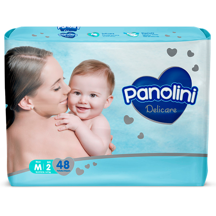 Pañal Panolini Delicare M X48Und