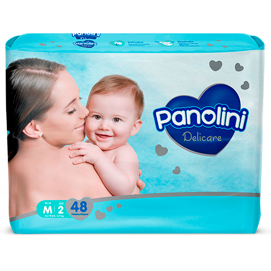 Pañal Panolini Delicare M X48Und