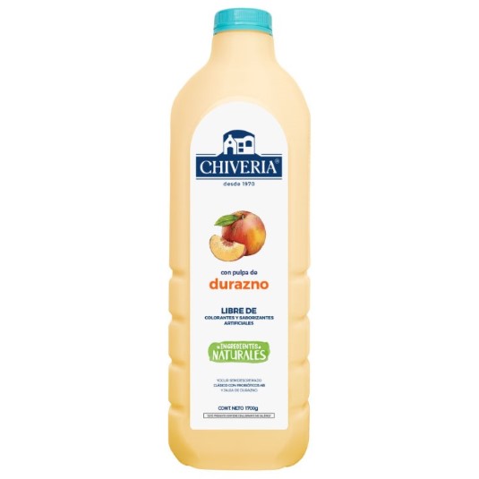 Chiveria Yogurt Durazno 1700 Gr